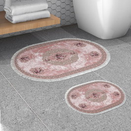 Mijölnir Juego de alfombrillas de baño Powder